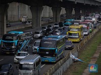 Di Puncak Arus Mudik, Pengguna Bus Mudik Melonjak Nyaris 100%