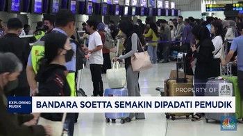 Video: Bandara Soetta Semakin Dipadati Pemudik