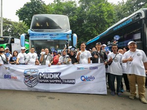 BRI Group Berangkatkan 8.482 Orang di Mudik Gratis Bersama BUMN 2025