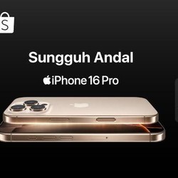 Resmi Masuk ke RI, iPhone 16 Bisa Dipesan di Shopee Mall