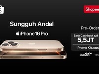 Resmi Masuk ke RI, iPhone 16 Bisa Dipesan di Shopee Mall