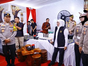 Gubernur, Kapolda, Pangdam Tinjau Arus Mudik di Banyuwangi dan Ngawi