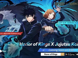 Honor of Kings Kembali Kolaborasi dengan Jujutsu Kaisen, Ada Skin Gratis