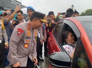 Kapolri Cek Arus Mudik: Waktu Tempuh Jakarta-Jateng 5 Jam 12 Menit