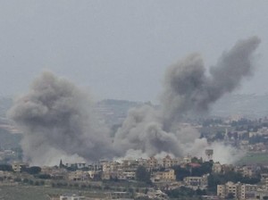 Video: Detik-detik Israel Kembali Gempur Beirut Lebanon