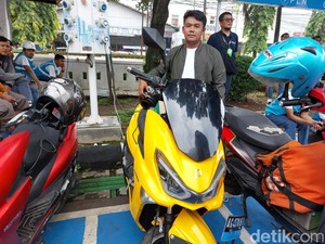 Cerita Khaerudin Jadikan Motor Listrik Tunggangan Mudik Lebaran