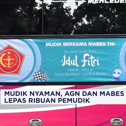 Video: Mudik Nyaman, Artha Graha dan Mabes TNI Lepas Ribuan Pemudik