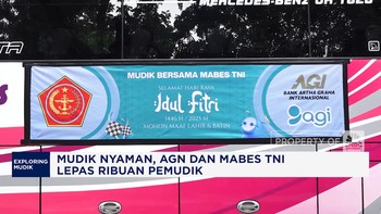Video: Mudik Nyaman, Artha Graha dan Mabes TNI Lepas Ribuan Pemudik