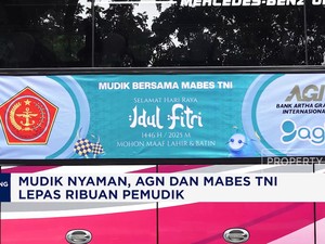 Video: Mudik Nyaman, Artha Graha dan Mabes TNI Lepas Ribuan Pemudik
