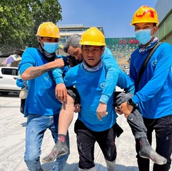 Myanmar Dilanda Gempa Susulan, Banyak Korban Terjebak Reruntuhan