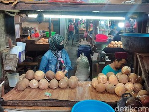 Stok Kelapa Parut Langka, Harga Tembus Rp 20.000 per Butir