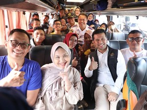 Wagub Emil Berangkatkan 3.120 Pemudik Gratis Pemprov Jatim 2025 di Jakarta