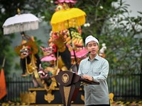Hadiri Upacara Tawur Agung, Wapres RI: Keberagaman Kekuatan Bangsa