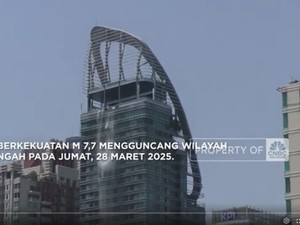 Video: Gempa 7,7 M di Myanmar Terasa Sampai Bangkok