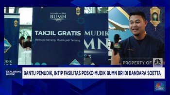 Video: Intip Fasilitas Posko Mudik BUMN BRI di Bandara Soetta