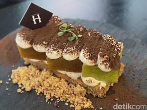 Uniknya Bikamisu, Bika Ambon yang Disajikan Seperti Tiramisu