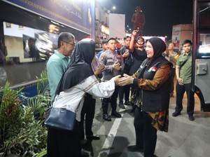 Walkot Bandar Lampung Tinjau Posko Pengamanan Lebaran, Apresiasi Petugas