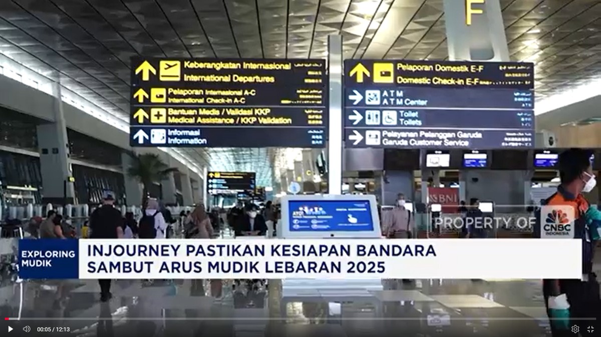 Persiapkan Diri, InJourney Siapkan Bandara Hadapi Ramai Arus Mudik 2025!