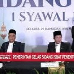 Video: Sah! Hari Raya Idulfitri 1446H Jatuh Pada Senin, 31 Maret 2025