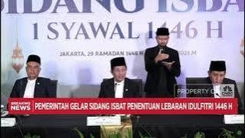Video: Sah! Hari Raya Idulfitri 1446H Jatuh Pada Senin, 31 Maret 2025
