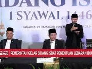 Video: Sah! Hari Raya Idulfitri 1446H Jatuh Pada Senin, 31 Maret 2025