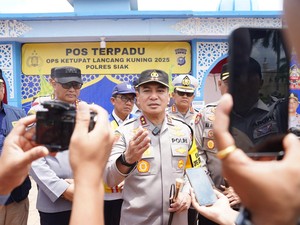 Ada Peningkatan Pemudik di Pelabuhan Tanjung Buton, Kapolda Riau Beri Atensi