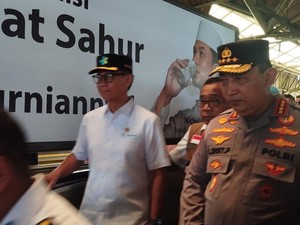 Kapolri Sebut Tak Ada Kejahatan di Kereta Api Selama Mudik Lebaran