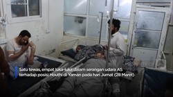 Video: Militer AS Gempur Houthi di Yaman, 1 Orang Tewas Terbunuh