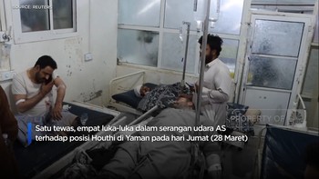 Video: Militer AS Gempur Houthi di Yaman, 1 Orang Tewas Terbunuh