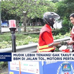 Video: Mudik Lebih Tenang, Pertamina Siapkan Motoris Isi BBM di Tol