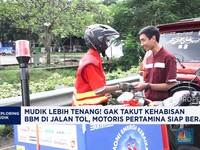 Video: Mudik Lebih Tenang, Pertamina Siapkan Motoris Isi BBM di Tol