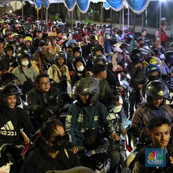 Puncak Arus Mudik, 21,8 Ribu Sepeda Motor Menyeberang ke Sumatera