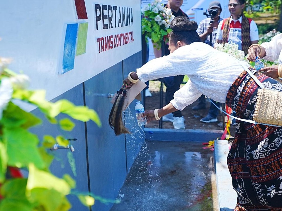 Pertamina dan Pemerintah Bangun Sarana Air Bersih Atasi Kekeringan NTT