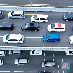 Awas! Ada Kecelakaan Beruntun di Jalan Layang Tol MBZ