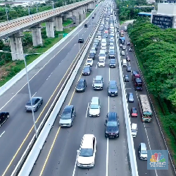 Arus Balik Sudah Dimulai, Puluhan Ribu Kendaraan Menuju Jakarta