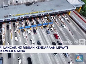 Video: Ramai Lancar, 45 Ribu Kendaraan Lewati GT Cikampek Utama