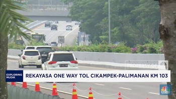 Video: Rekayasa One Way Tol Cikampek - Palimanan KM 103