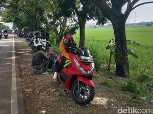 Sejuknya Bahu Jalan Pantura Indramayu Jadi Pilihan Narsun Istirahat