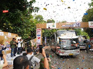 Tempo Scan Berangkatkan Mitra Usaha Mudik Gratis ke Jawa-Sumatera