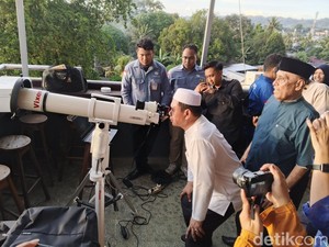 Pemantauan Hilal Hari Raya 1 Syawal di Sorong: Hilal Tidak Terlihat