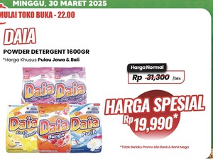 Ayo ke Transmart Full Day Sale, Lagi Ada Diskon Gede-gedean buat Detergen