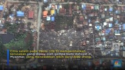 Inilah Kerusakan Akibat Gempa Myanmar