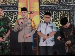 Syahdu, Kapolres Jakut Kumandangkan Takbir di Jakarta Islamic Center