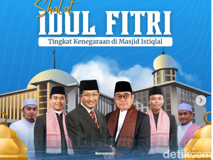 Sholat Idul Fitri di Masjid Istiqlal, Catat Info Pentingnya