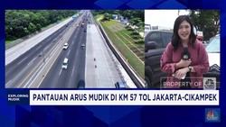 Video: Pantauan Arus Mudik di Km 57 Tol Jakarta-Cikampek