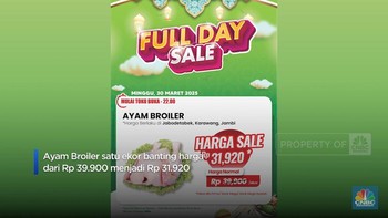 Pas Buat Lebaran! Daging Ayam di Transmart Banting Harga