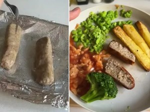 Ibu Ini Beri Makan Sosis ke Bayi 7 Bulan, Netizen Geram!