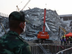 Pemerintah Thailand Usut Kontraktor Gedung 30 Lantai yang Runtuh saat Gempa
