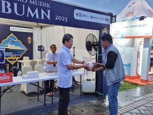 BNI Sediakan Makanan & Layanan Kesehatan Gratis di Posko Mudik Malang