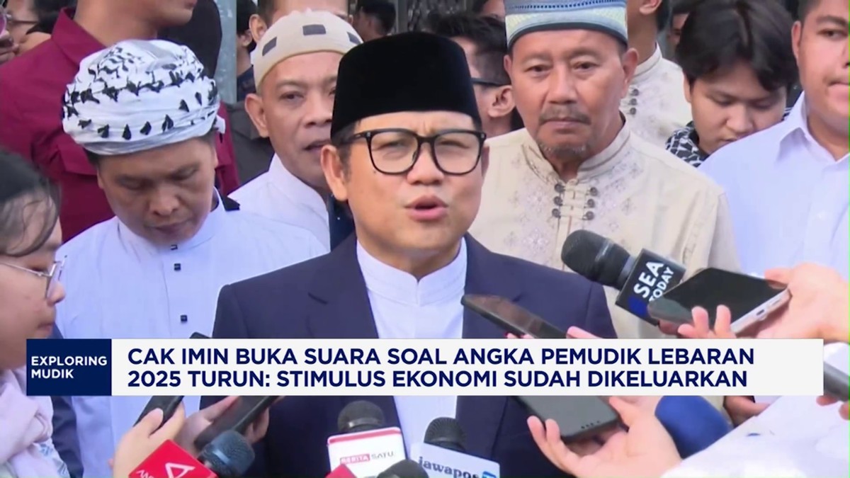 Gemuruh Lebaran 2025: Pemudik Turun Drastis, Cak Imin Ungkap Rahasia Stimulus!